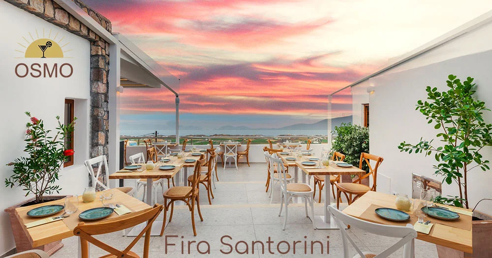 Osmo – Restaurant fira thira santorini