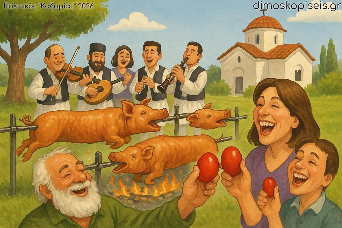 Πολιτικός Καζαμίας Απρίλιος 2026